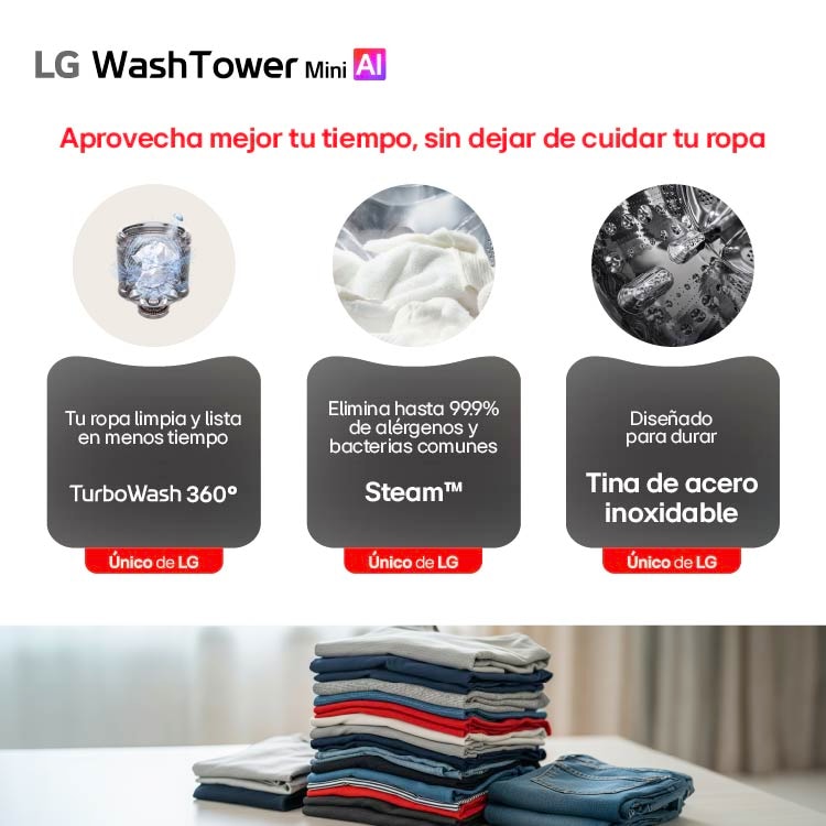 Aprovecha mejor tu tiempo, sin dejar de cuidar tu ropa